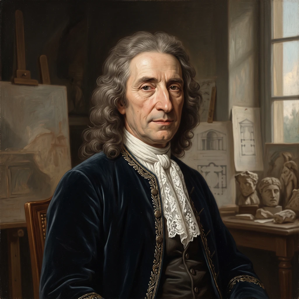 Portrait of Giovanni Paolo Pannini