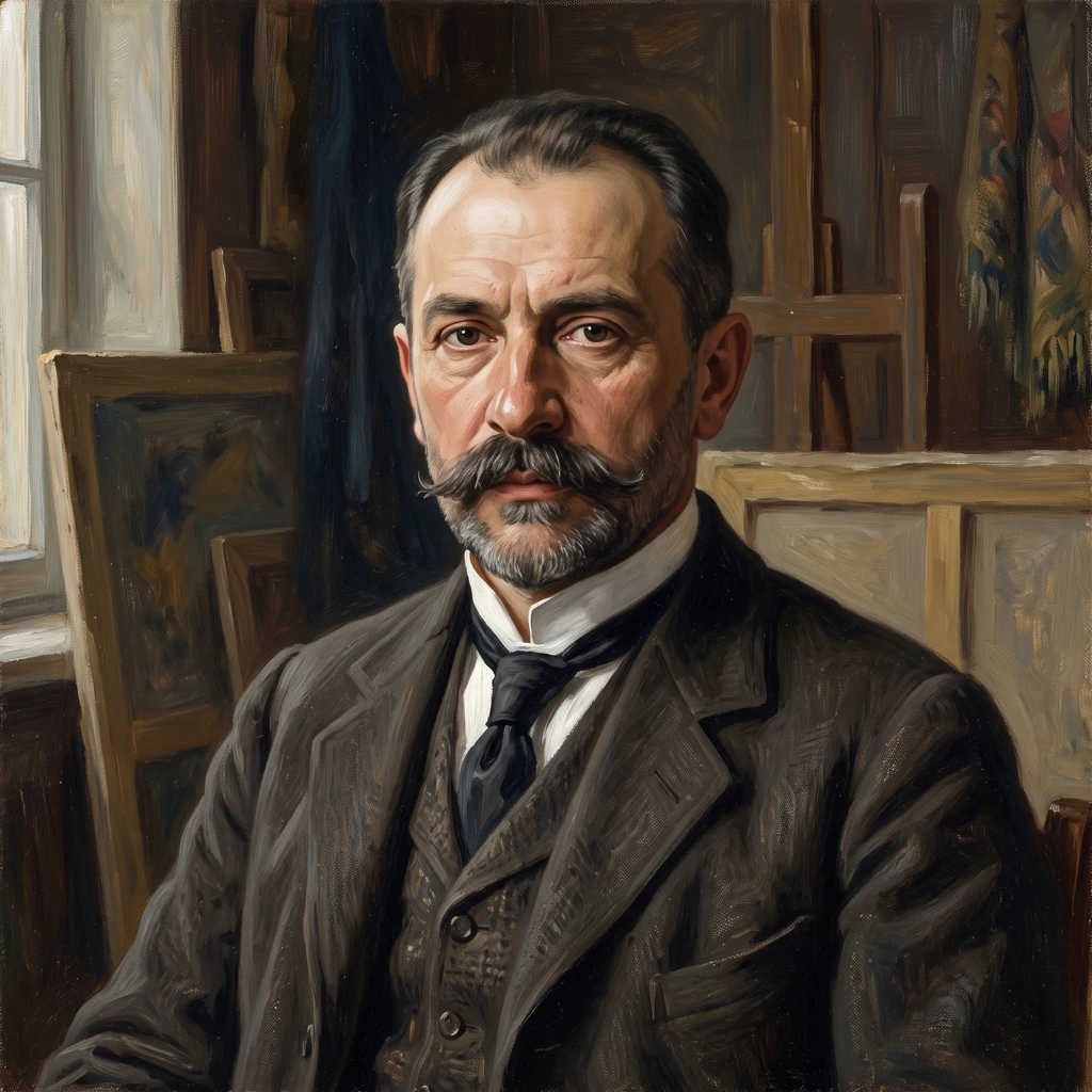 Portrait of Józef Pankiewicz
