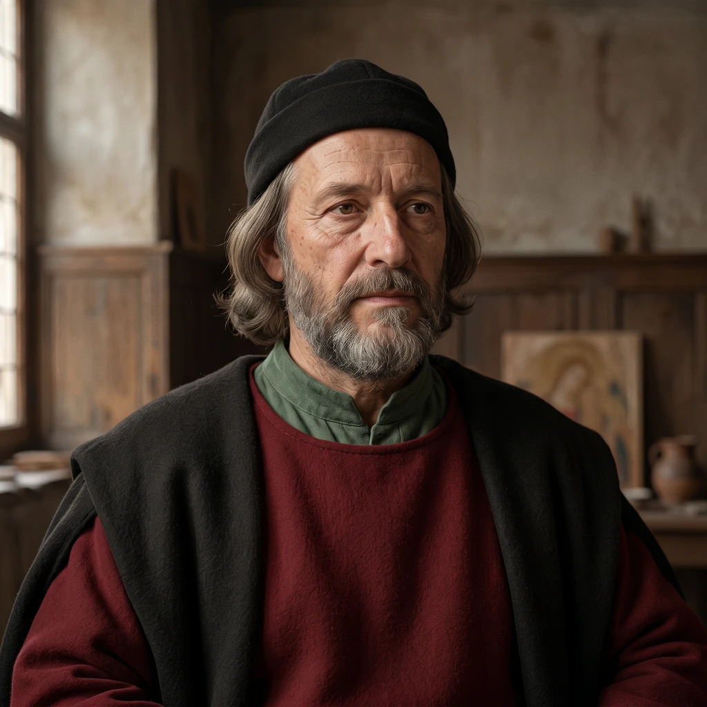 Portrait of Paolo Veneziano