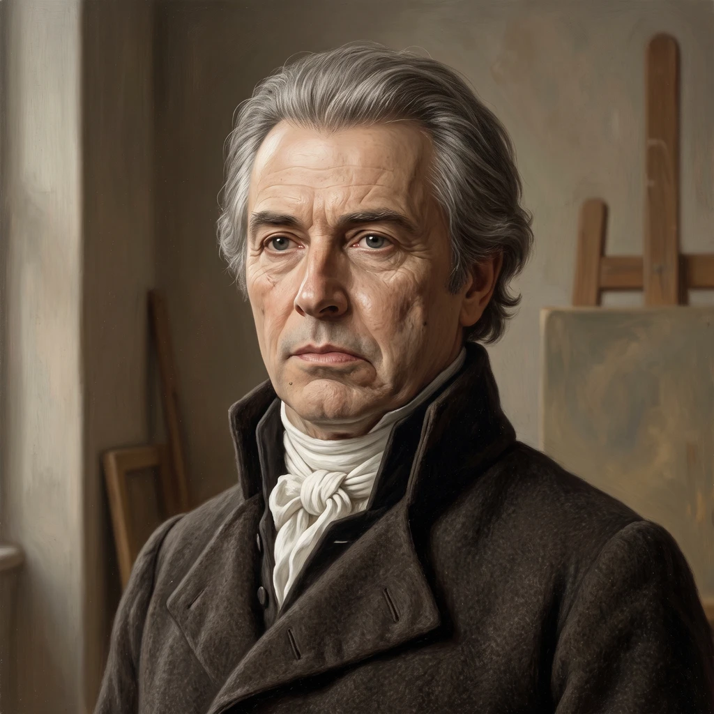 Portrait of Jacques-Louis David