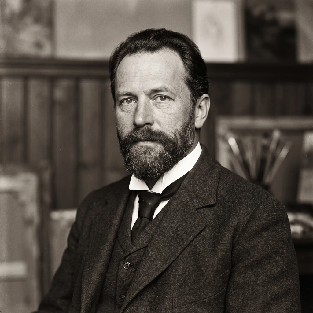 Portrait of Karl Fredrik Nordström