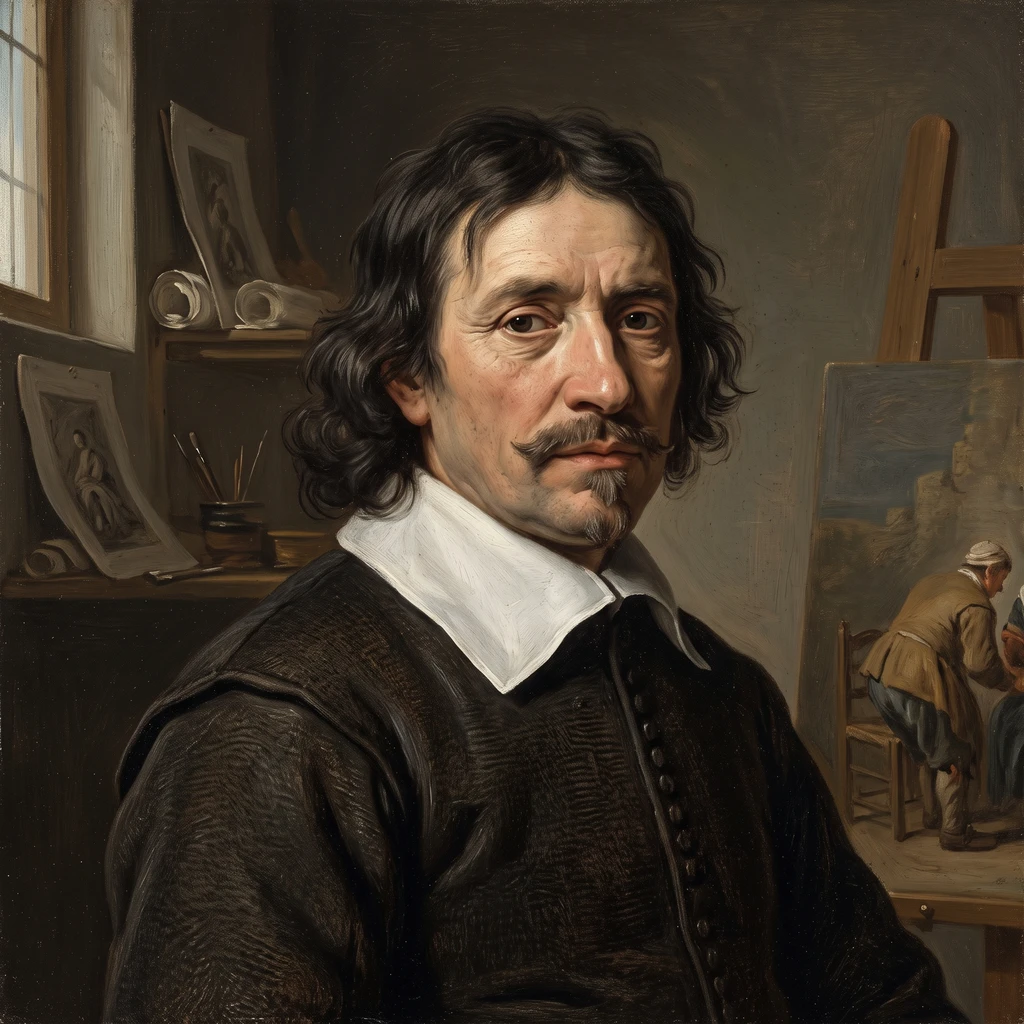 Portrait of Justus van den Nypoort