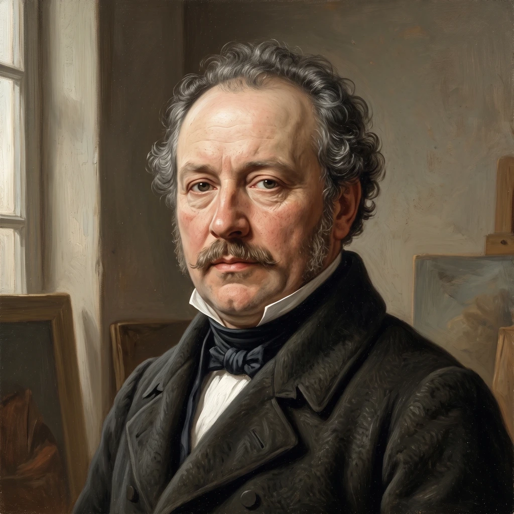 Portrait of Joseph-Denis Odevaere
