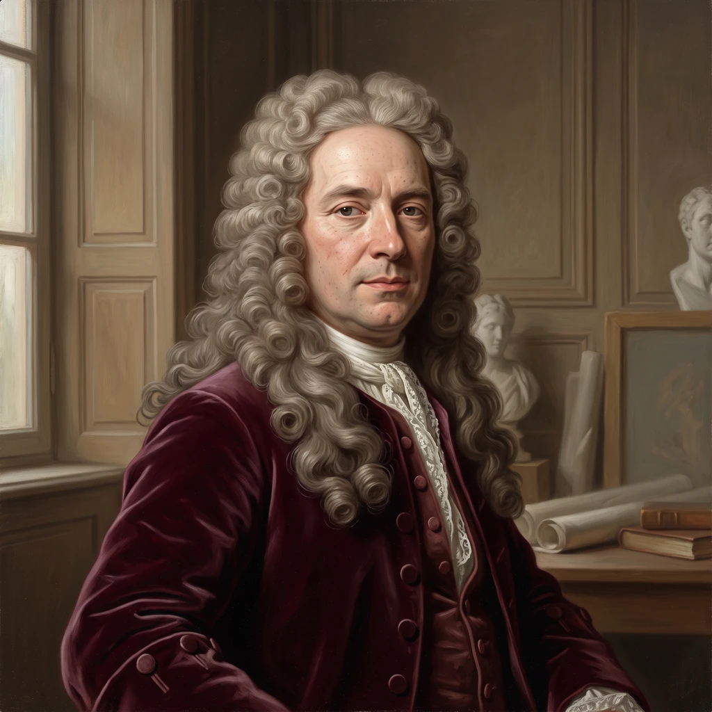 Portrait of Jean-Baptiste Nattier