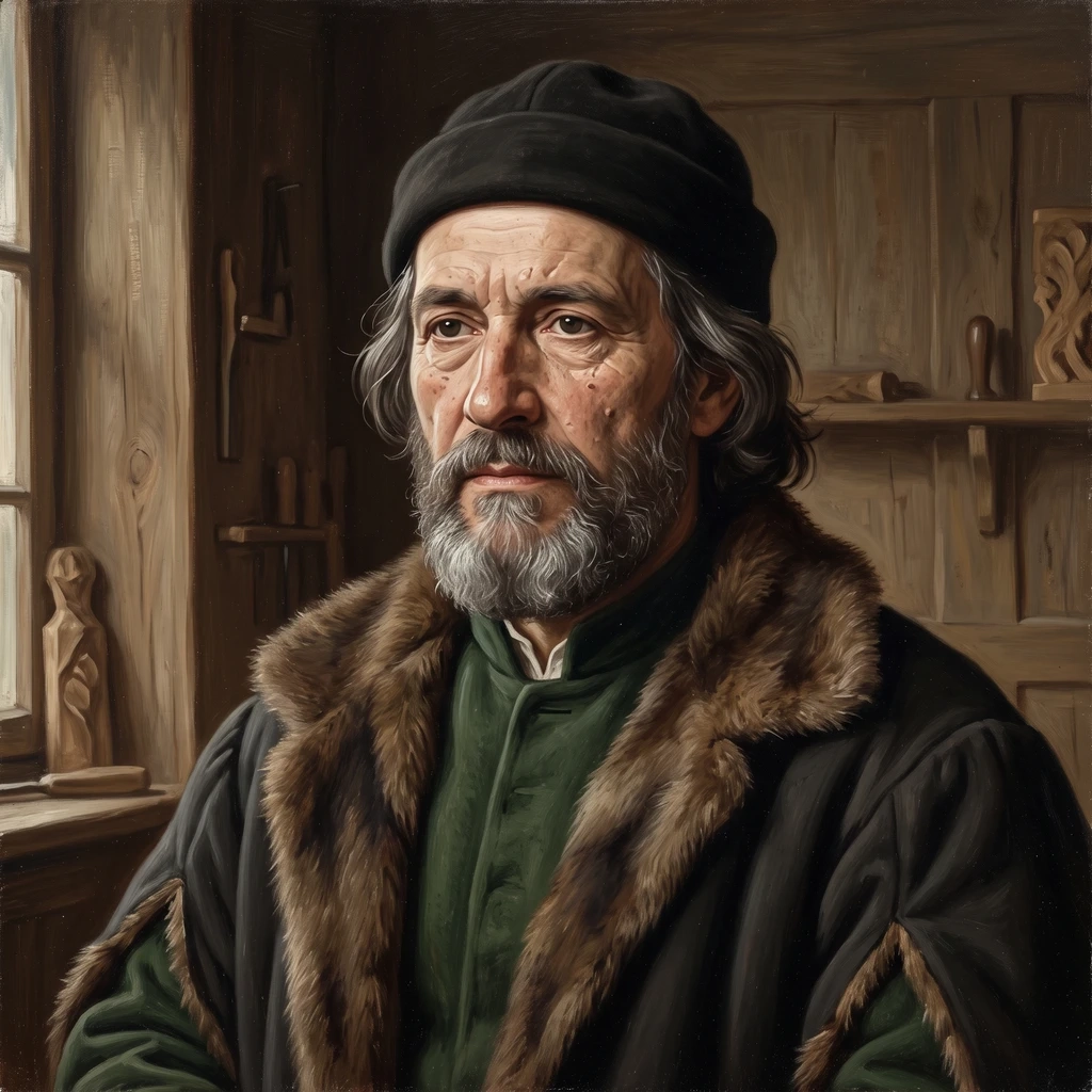 Portrait of Hans Multscher