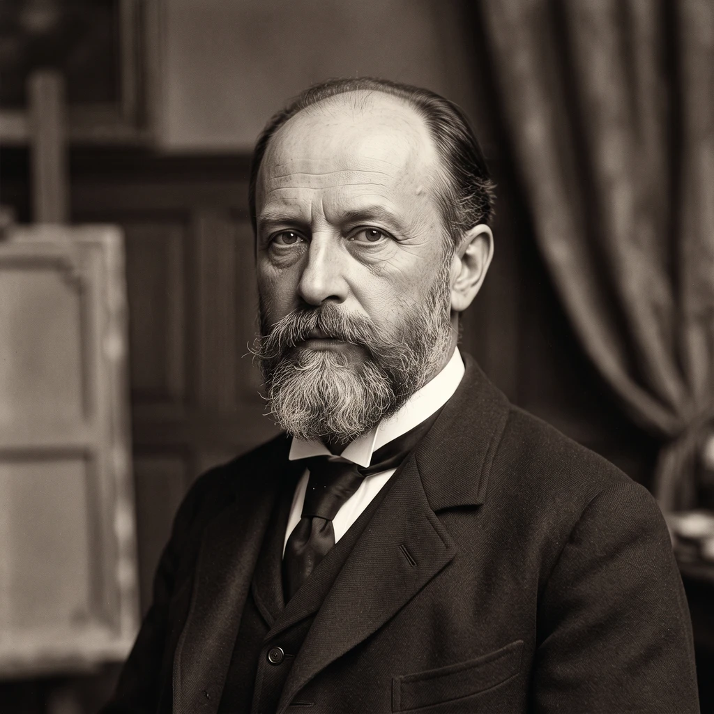 Portrait of Mihály Munkácsy