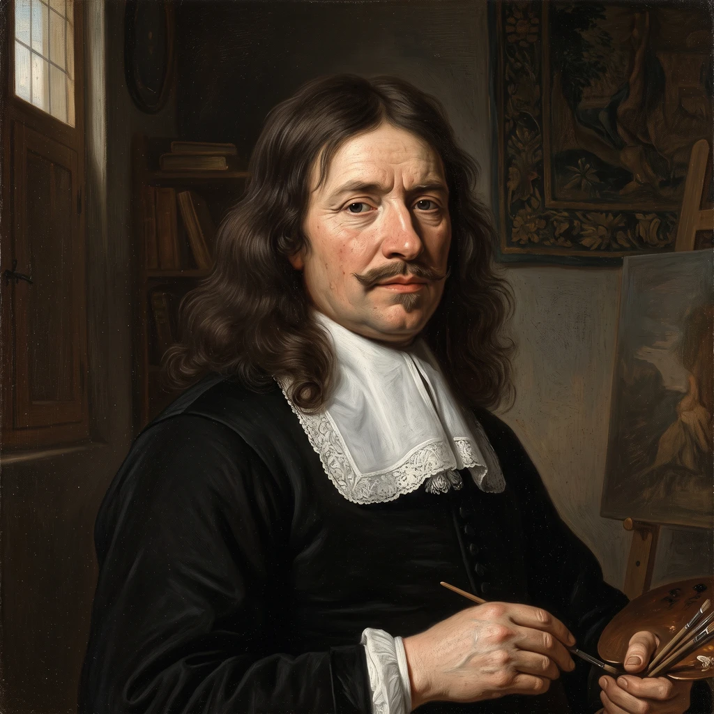 Portrait of Michiel van Musscher
