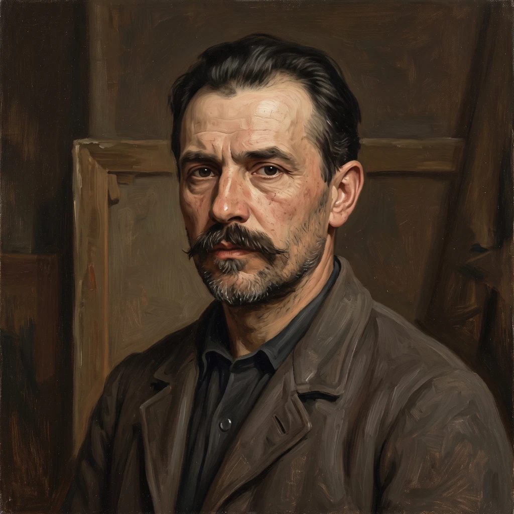 Portrait of János Nagy Balogh