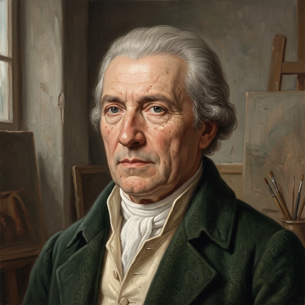 Portrait of Michelangelo Morlaiter
