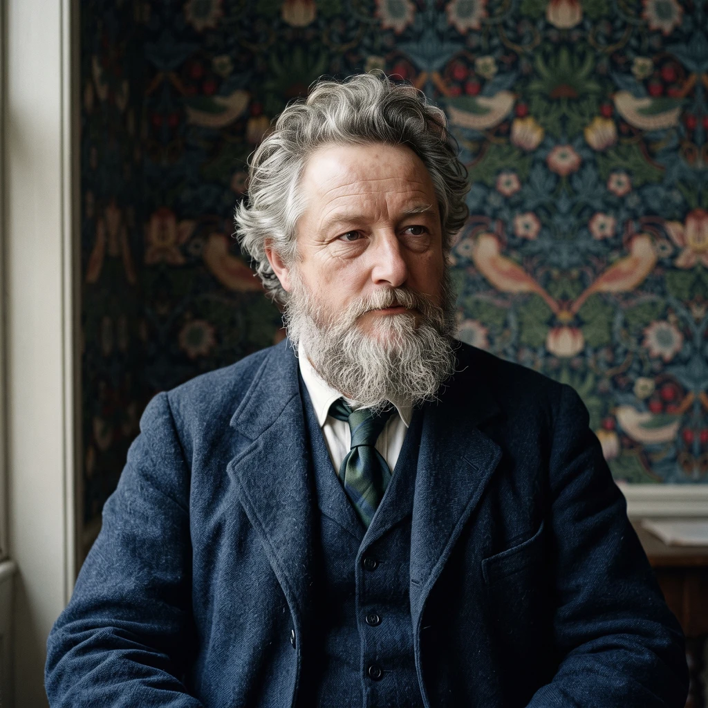 Portrait of William Morris