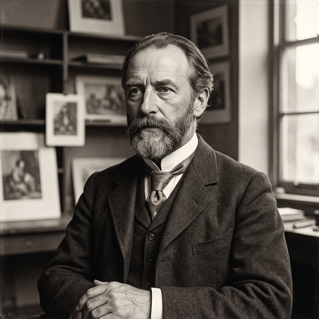 Portrait of Charles Mottram