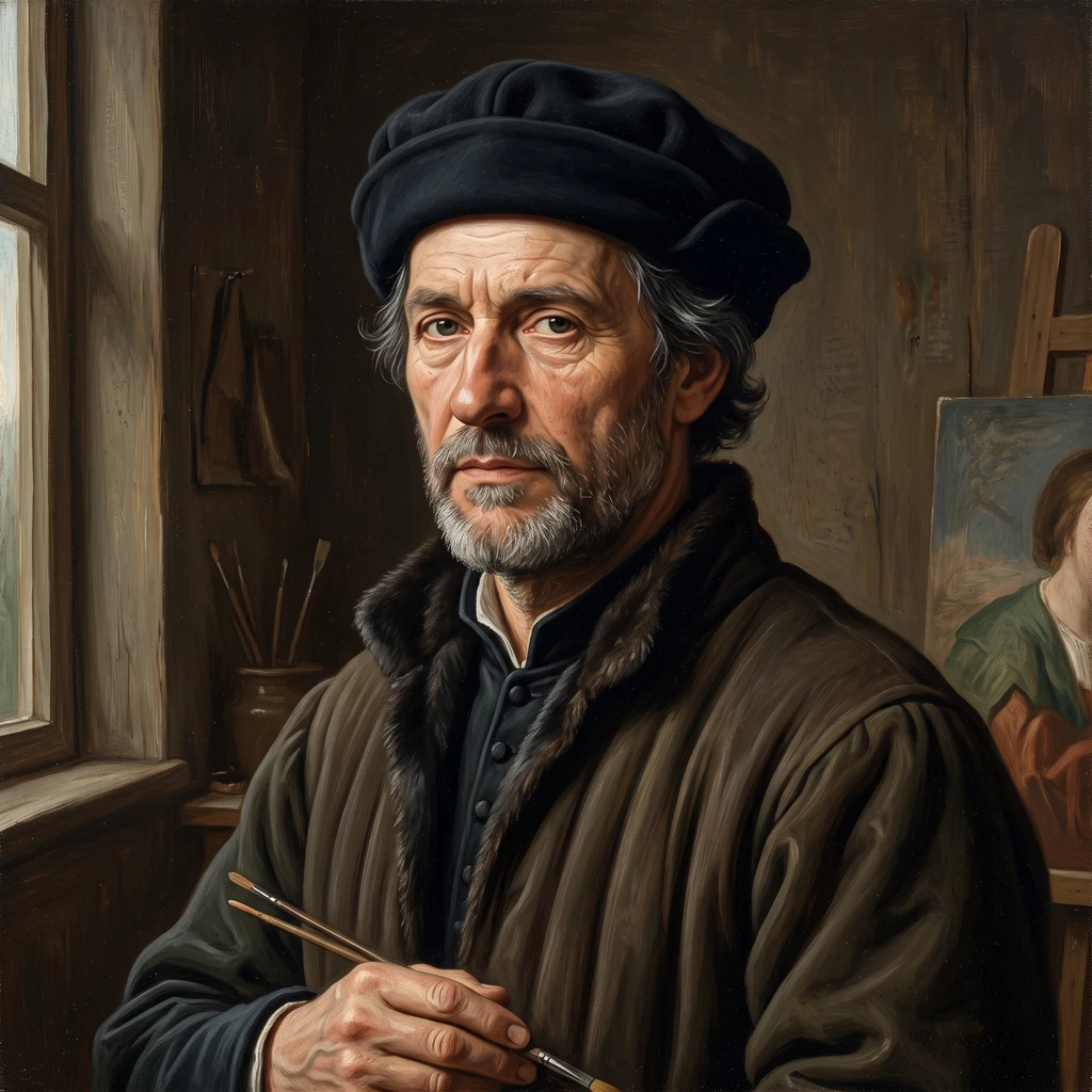 Portrait of Jan Mostaert