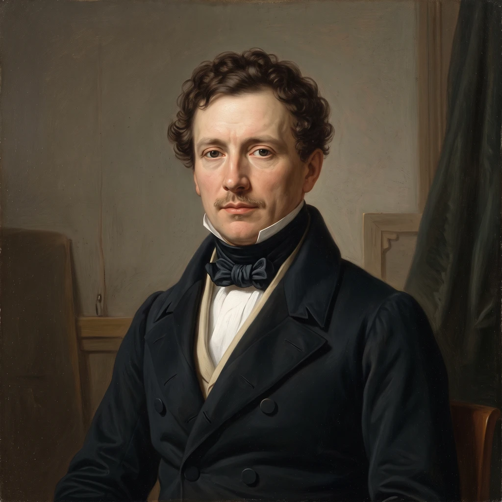 Portrait of François-Joseph Navez