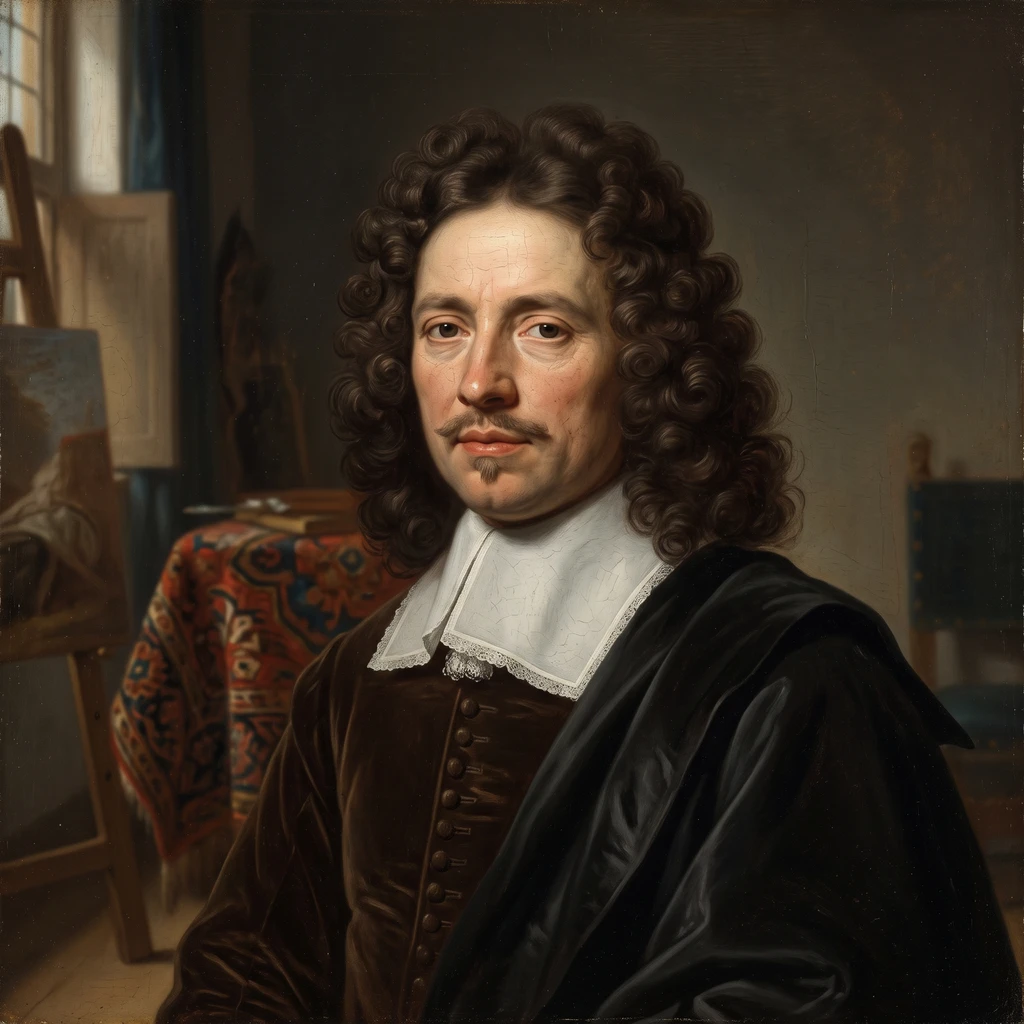 Portrait of Caspar Netscher