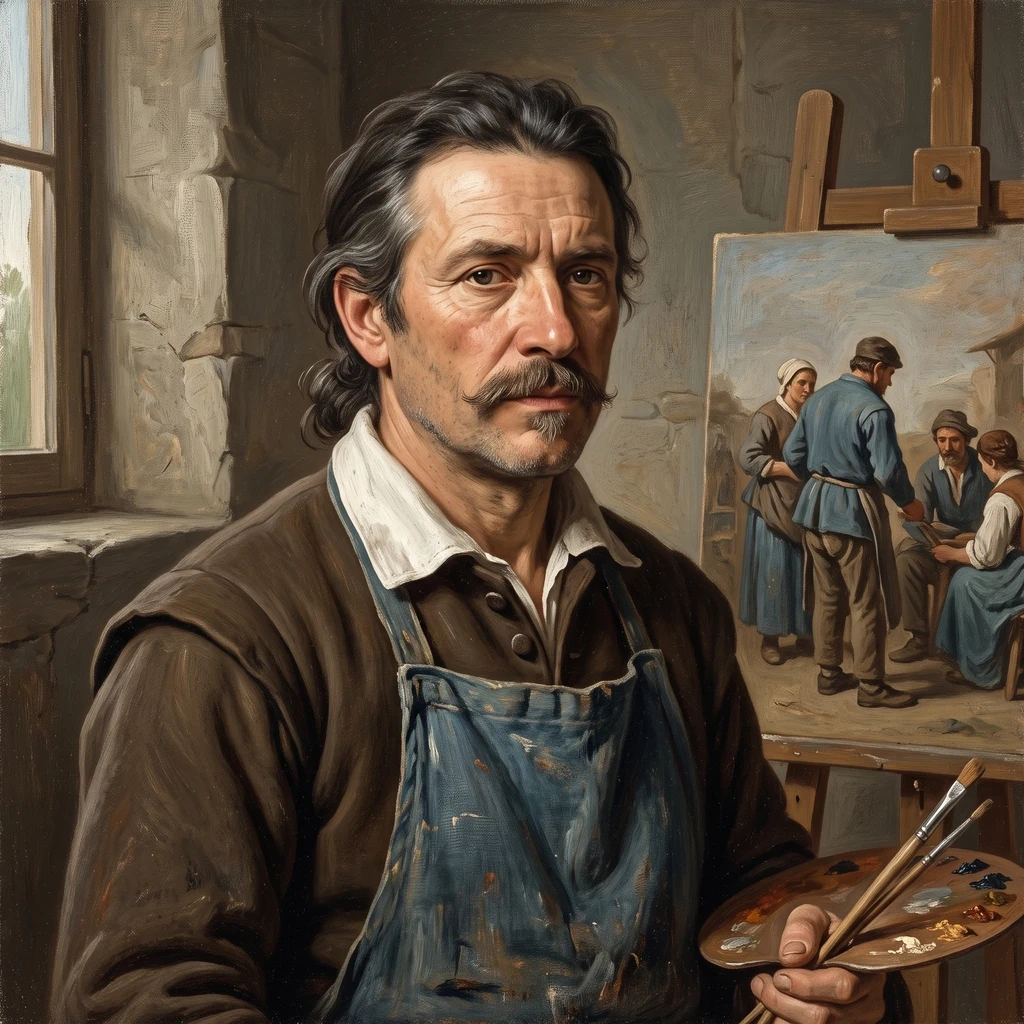 Portrait of Master Of The Blue Jeans