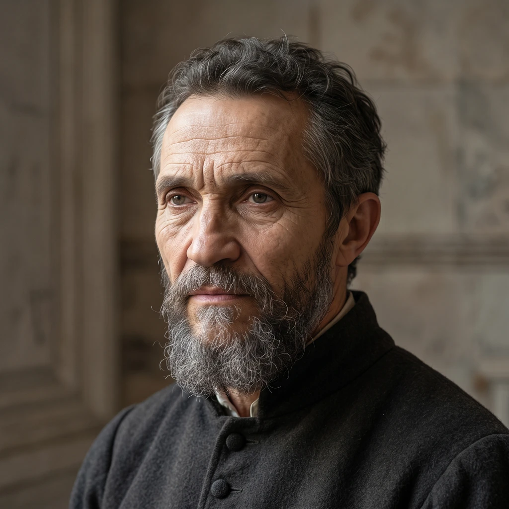 Portrait of Michelangelo Buonarroti