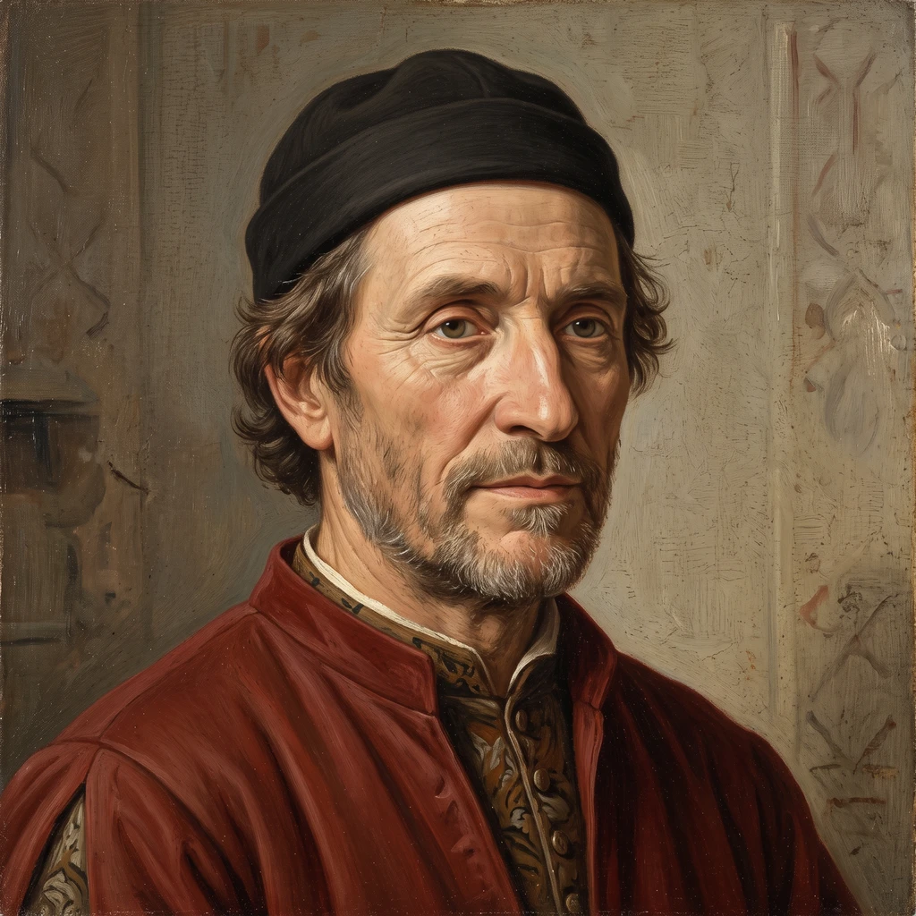 Portrait of Michelino da Besozzo