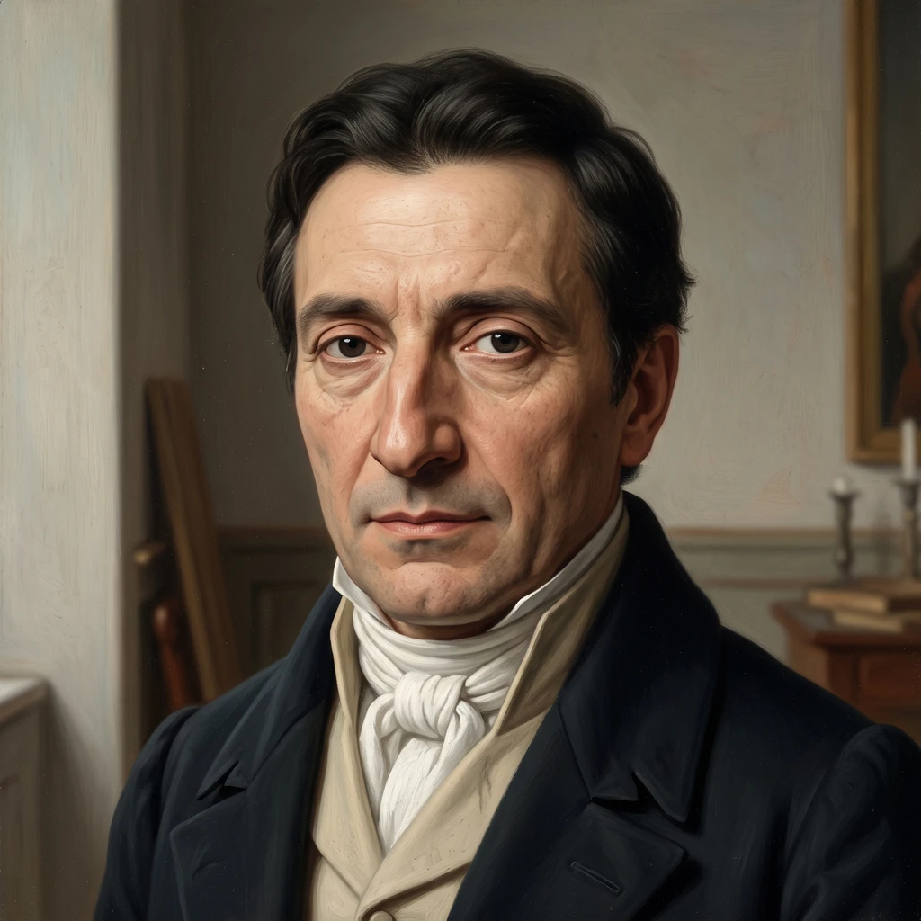 Portrait of Giovanni Migliara