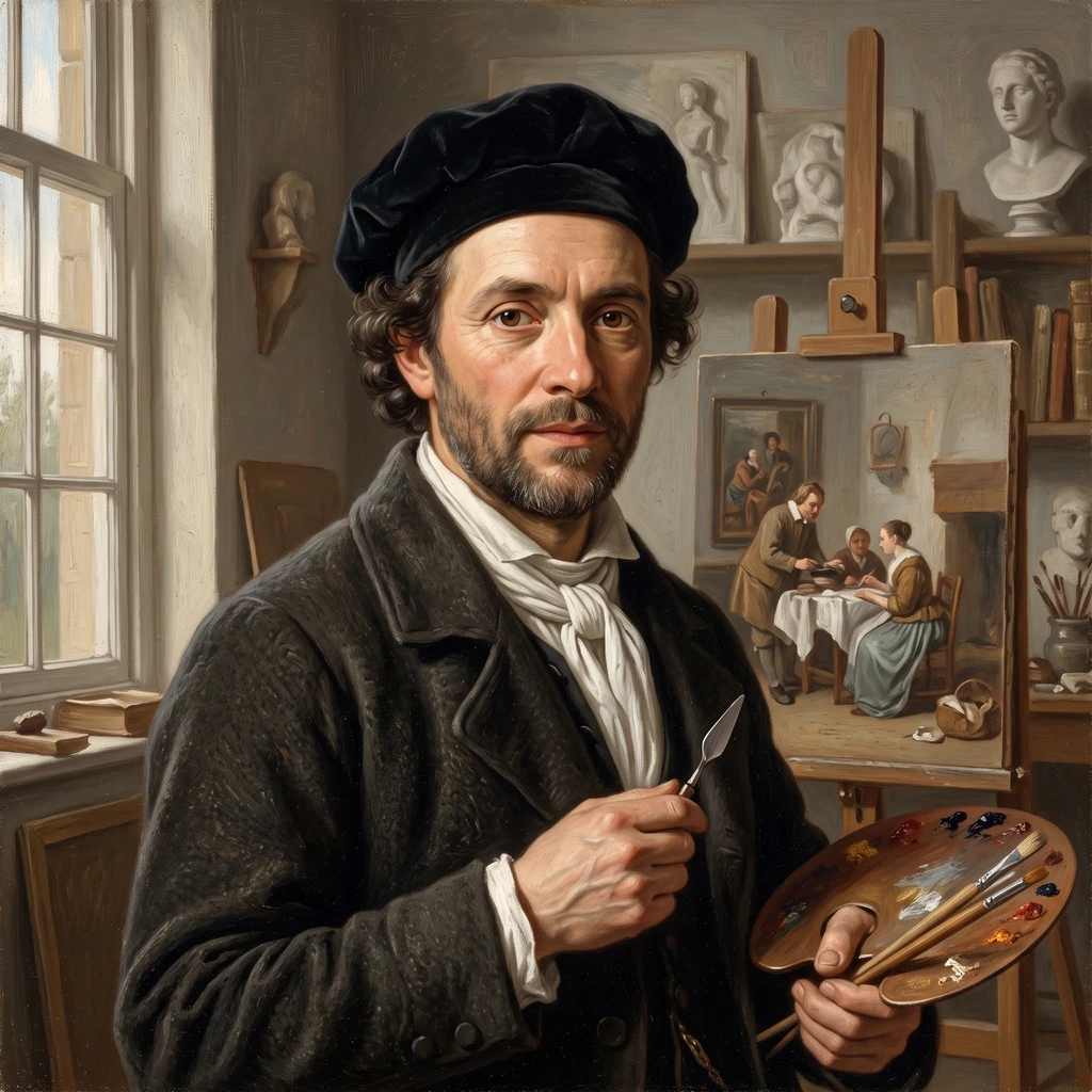 Portrait of Hieronymus van der Mij
