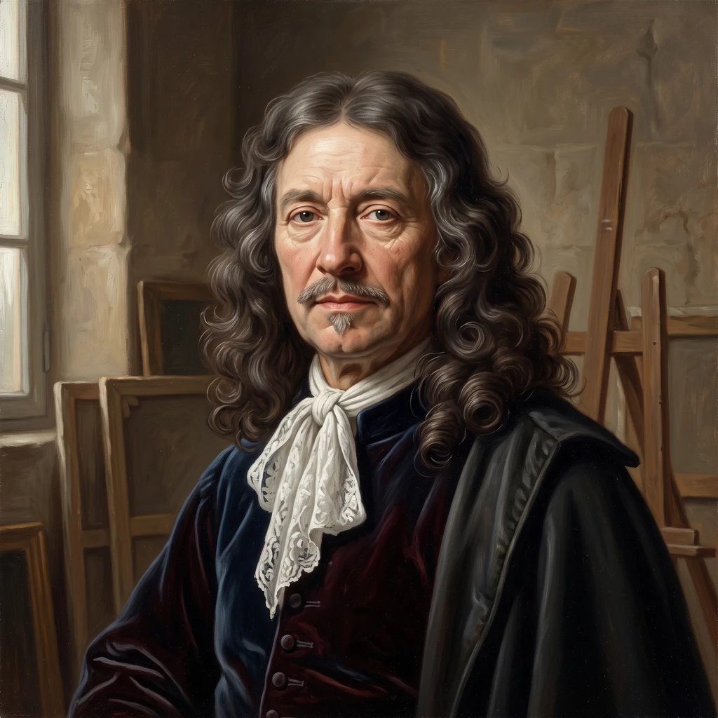 Portrait of Pierre Mignard