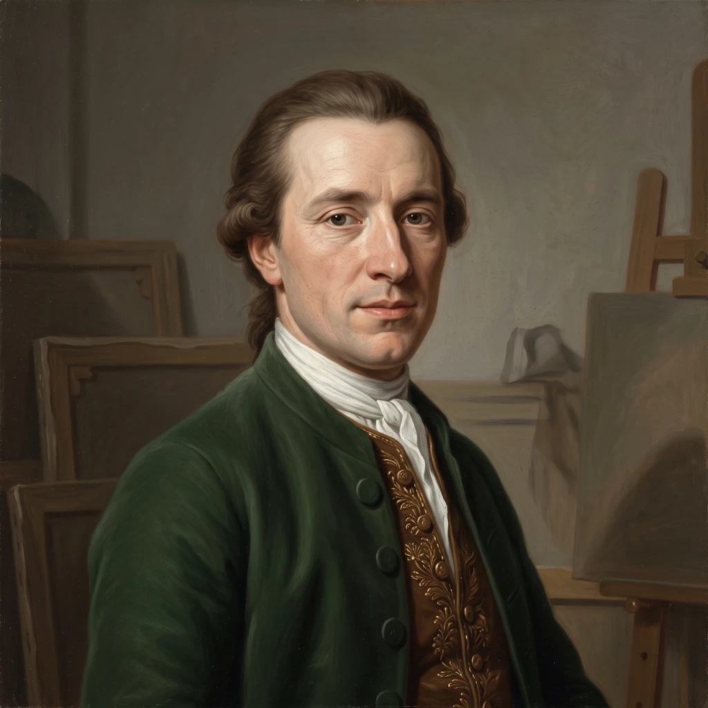 Portrait of George van der Mijn