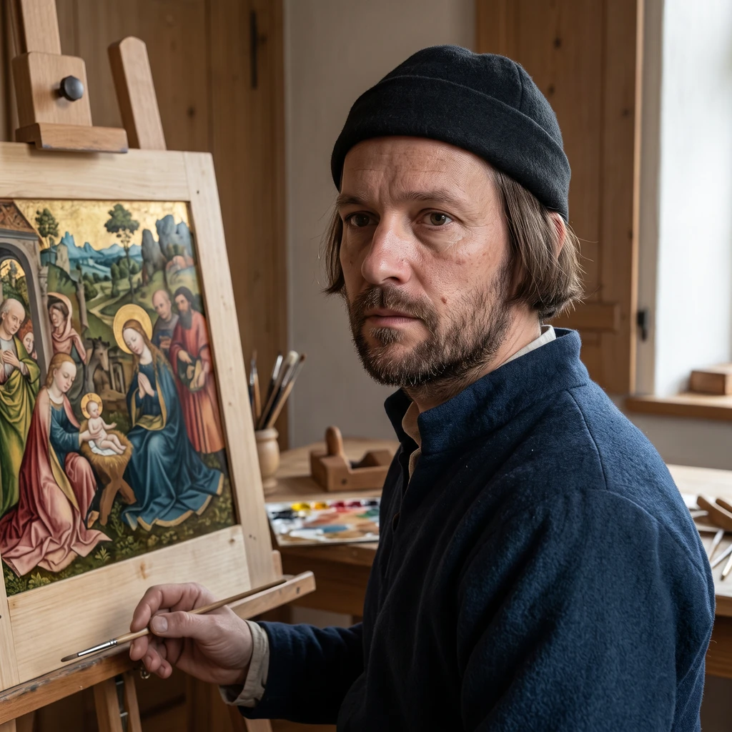 Portrait of Master Of The Vienna Adoration
