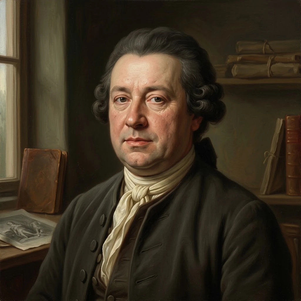 Portrait of Franz Anton Maulbertsch