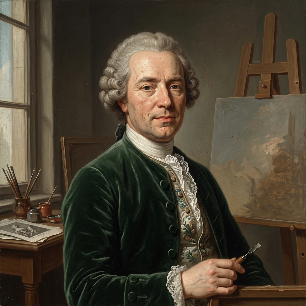 Portrait of Georg David Matthieu
