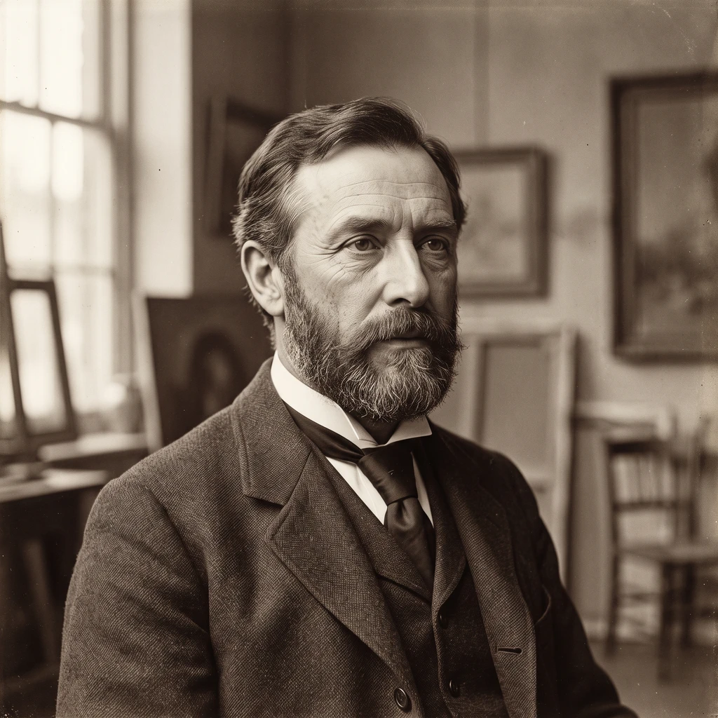 Portrait of Edward Harrison May
