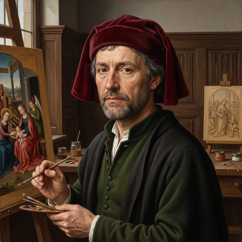 Portrait of Master Of The Legend Of Saint Catherine