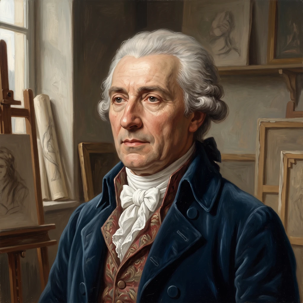 Portrait of François-Guillaume Ménageot