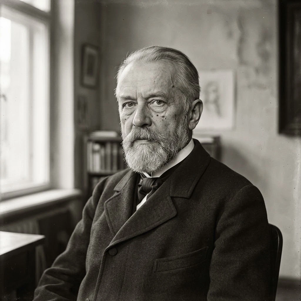 Portrait of Adolph von Menzel