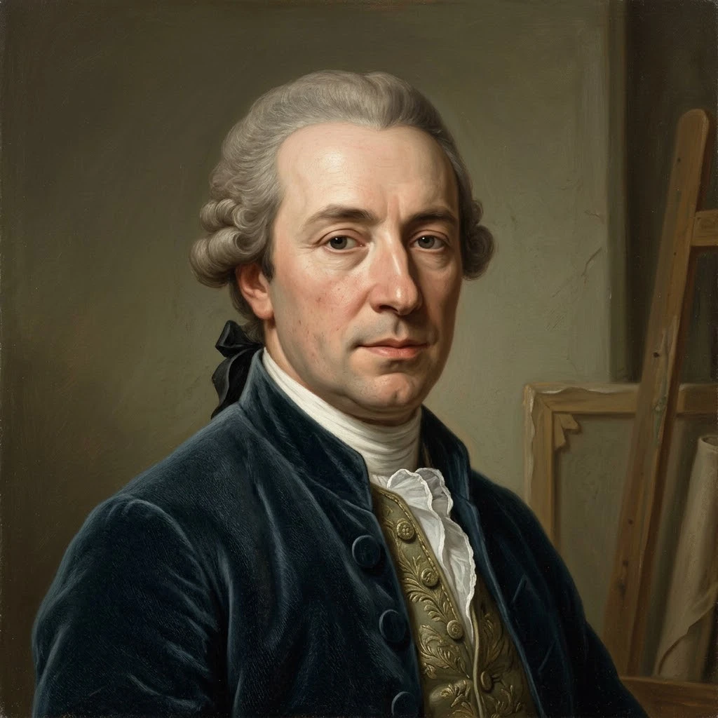 Portrait of Anton Raphael Mengs