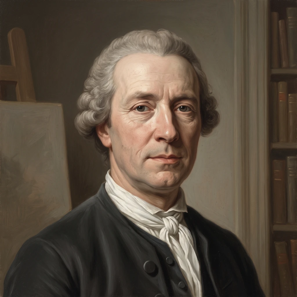 Portrait of Philip Mercier