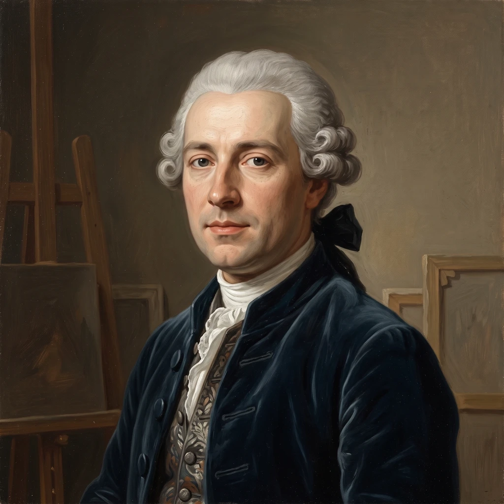 Portrait of Franz Messmer