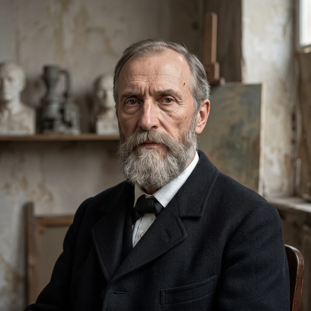 Portrait of Constantin Meunier