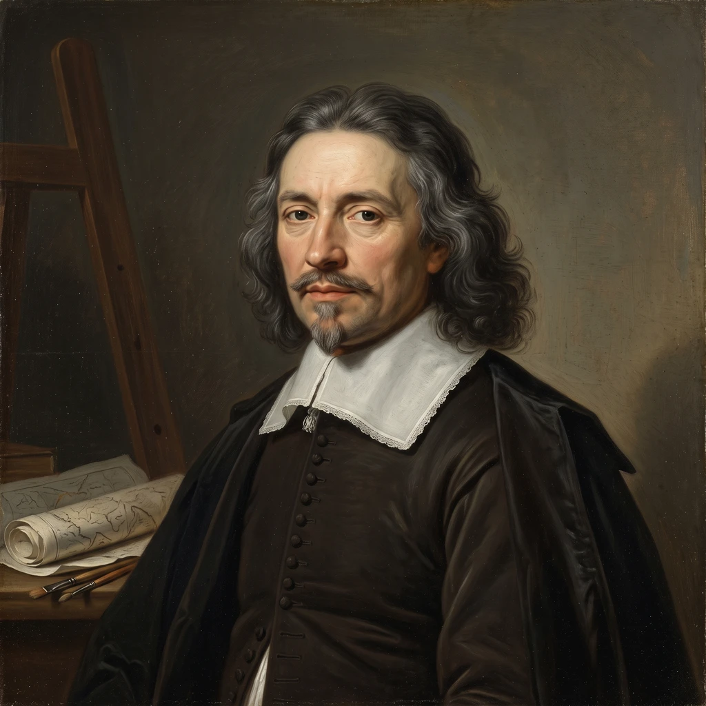 Portrait of Adam Frans van der Meulen