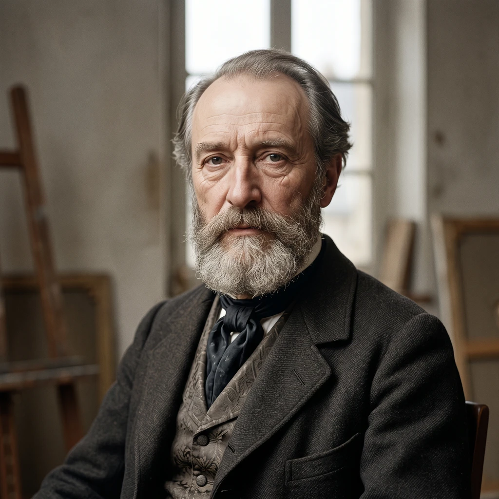 Portrait of Jean-Louis-Ernest Meissonier