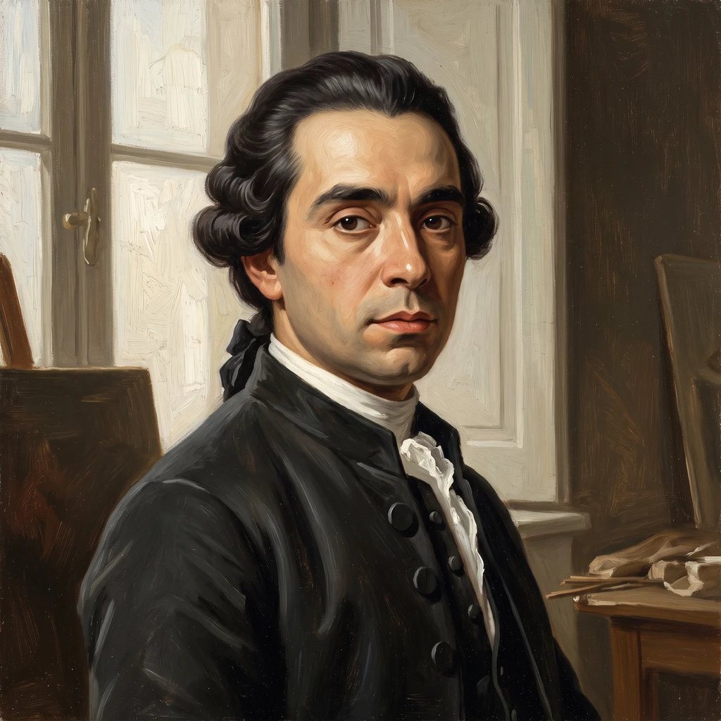 Portrait of Luis Meléndez