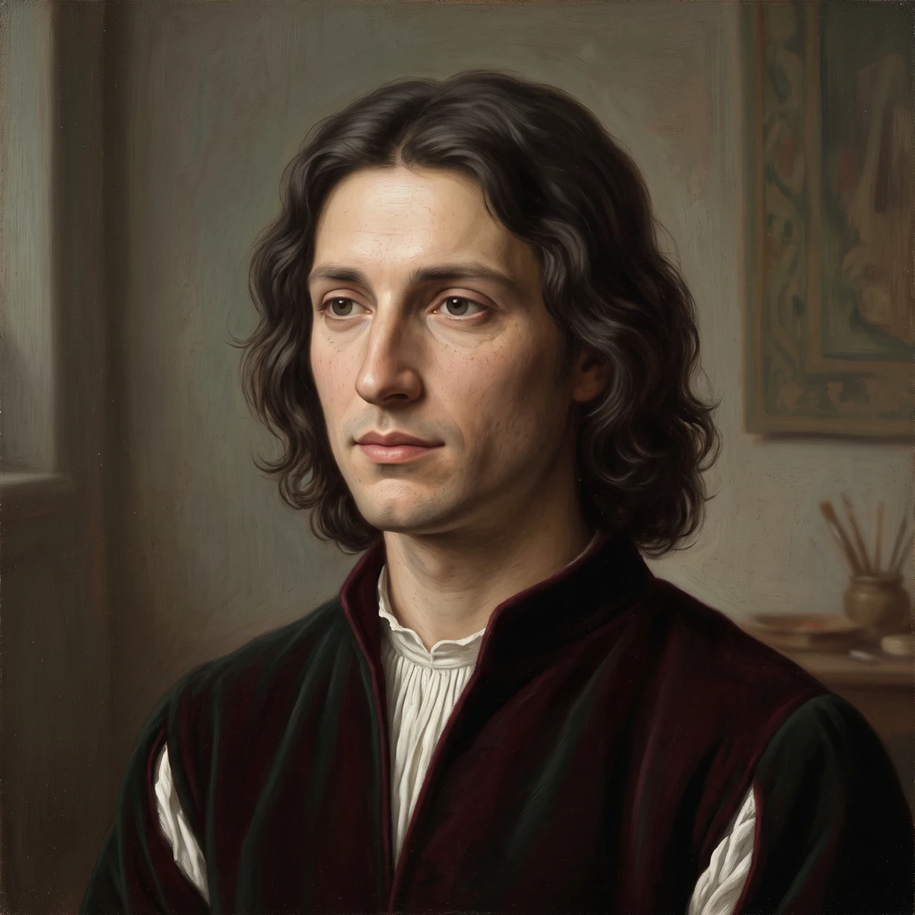 Portrait of Francesco Melzi