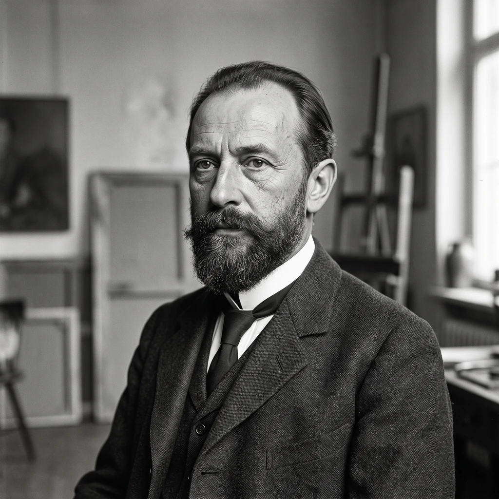 Portrait of Emil Rau