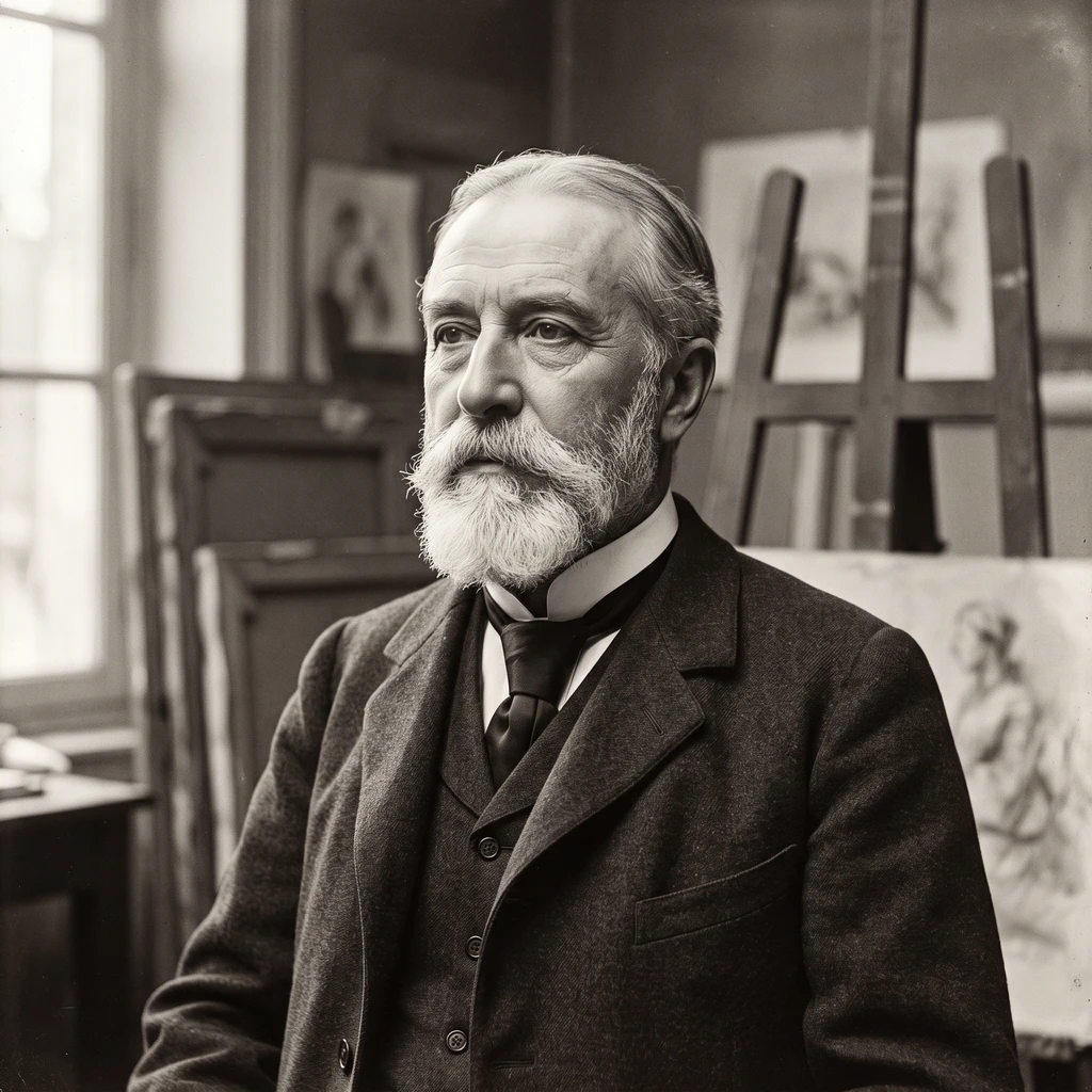 Portrait of Pierre Cecile Puvis De Chavannes