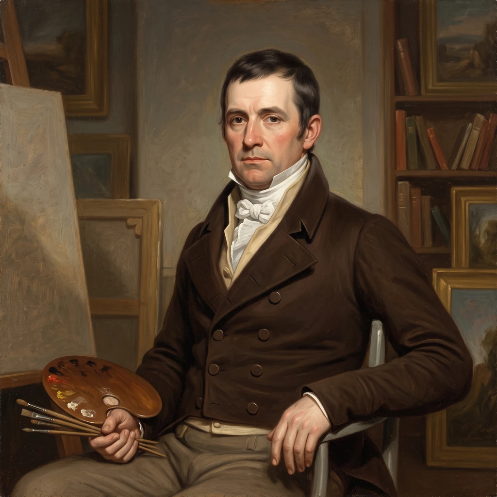 Portrait of Ralph Eleaser Whiteside Earl