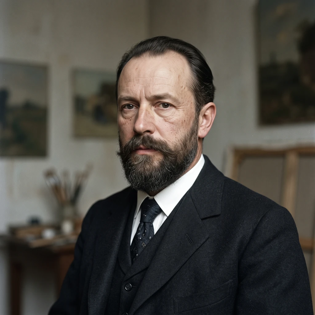 Portrait of Hubert Vos