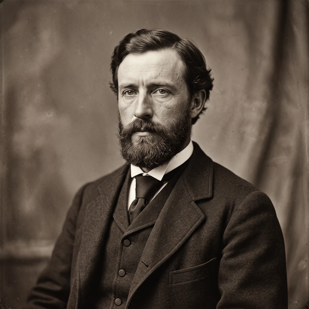 Portrait of Edward L. Custer