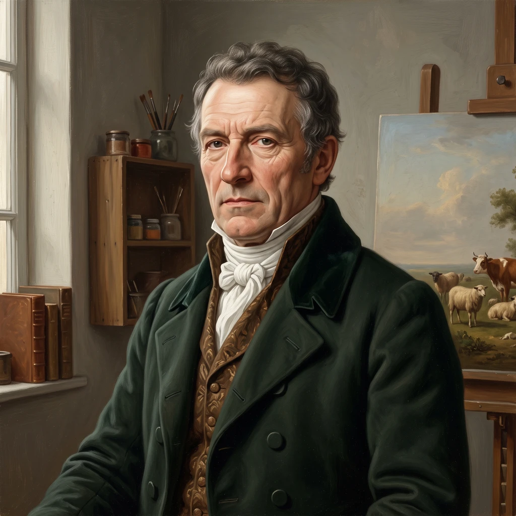 Portrait of Balthasar Paul Ommeganck