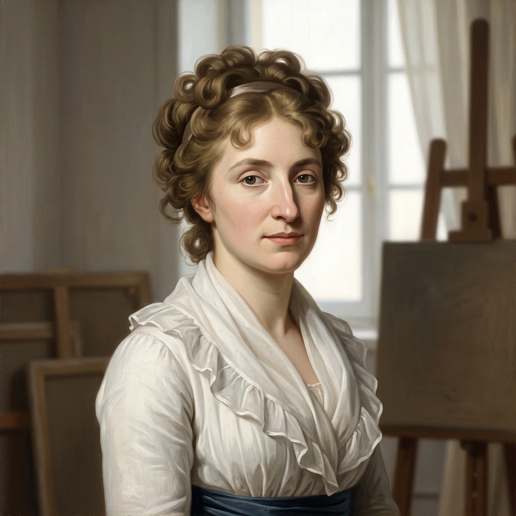 Portrait of Marie-Guillemine Benoist