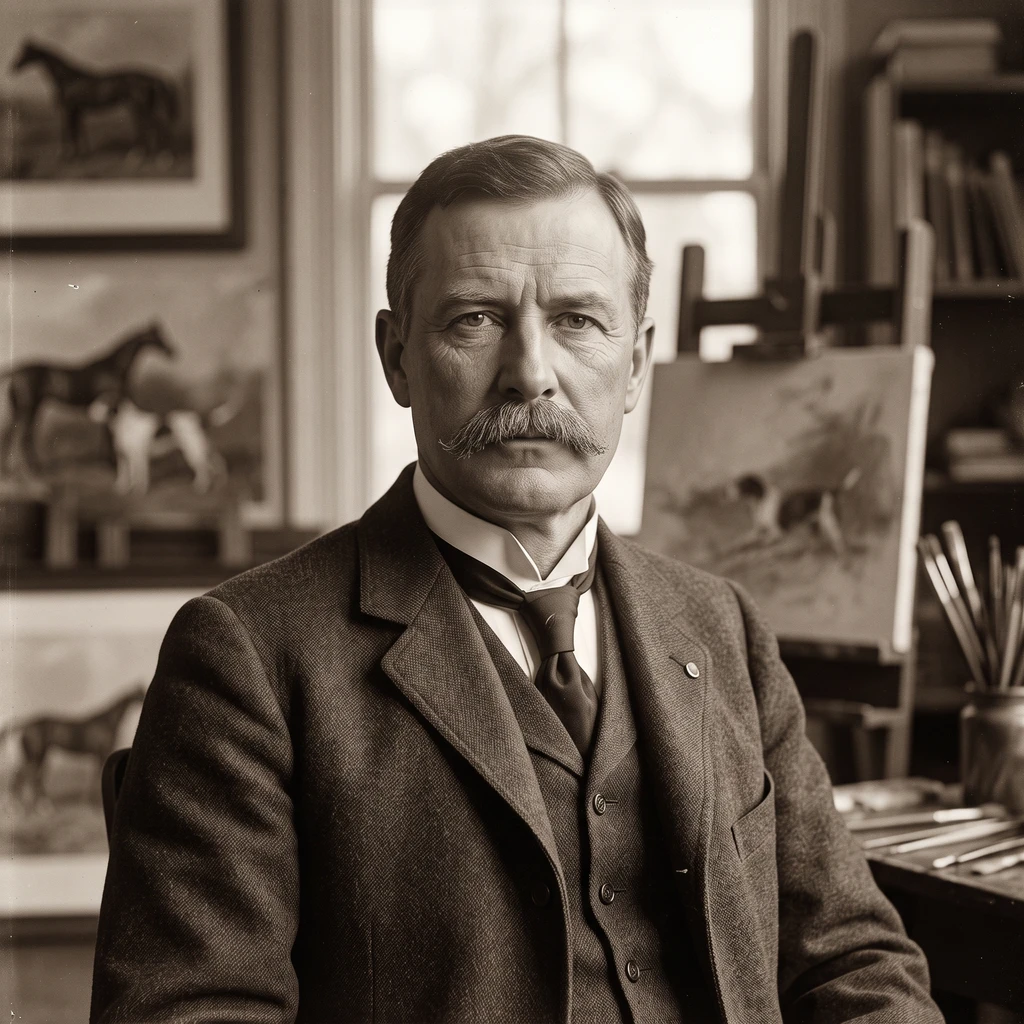Portrait of J. M. Tracy
