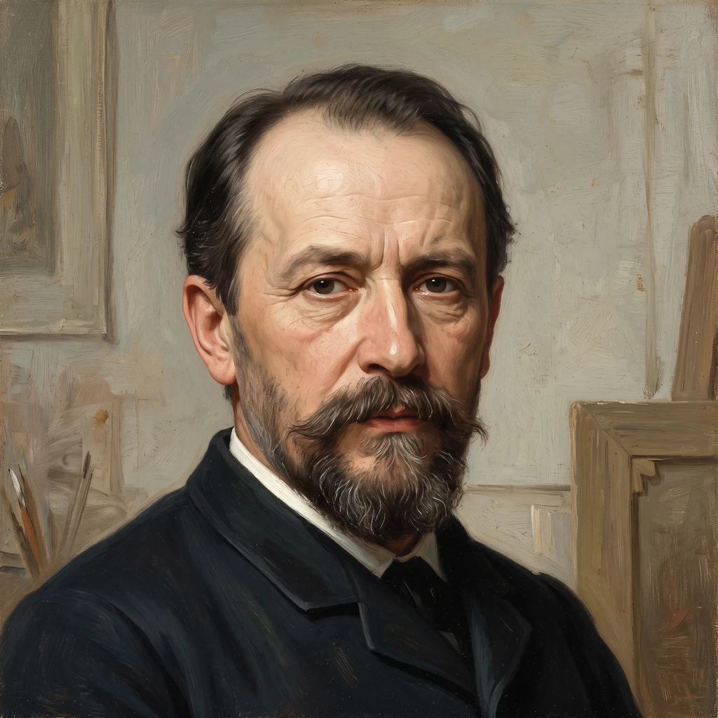 Portrait of Gyula Benczúr