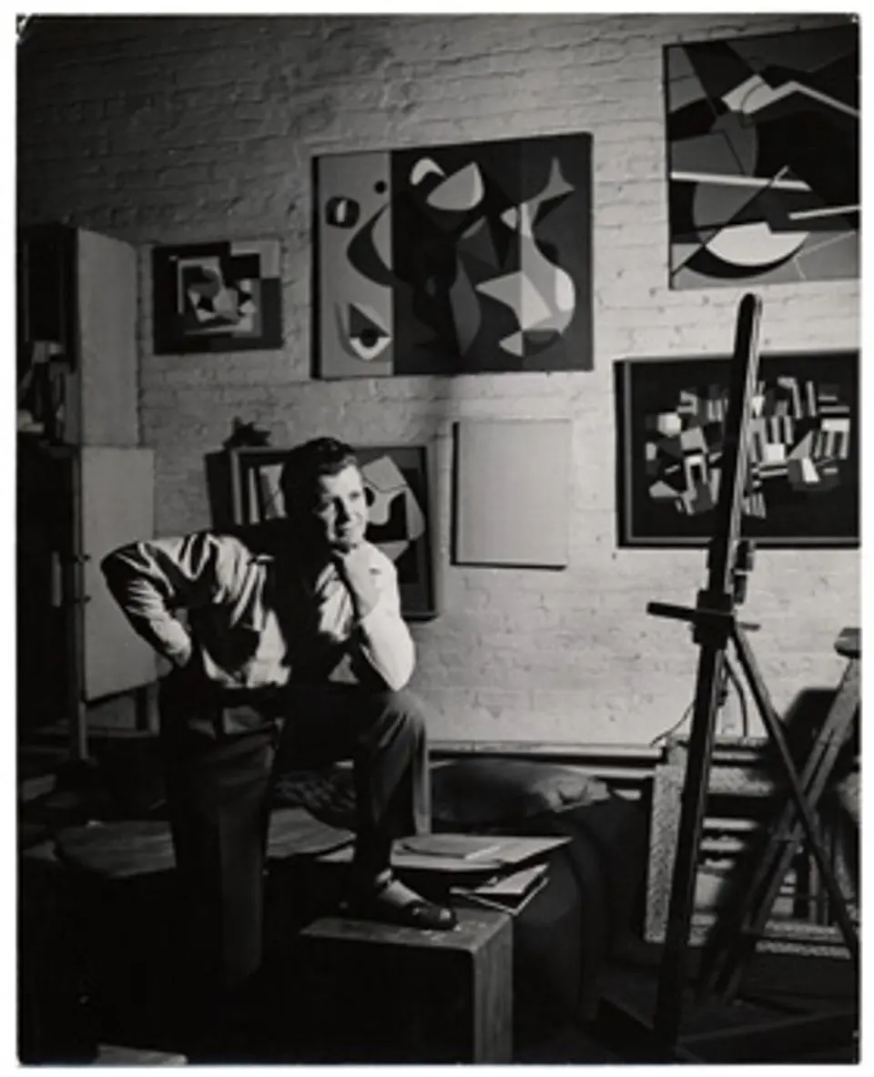 Portrait of Ad Reinhardt